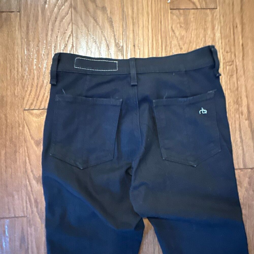 Rag & Boneโblack zip front skinny jeans 24 - Picture 11 of 11